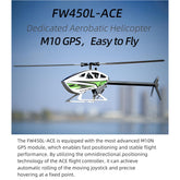FLYWING FW450L-V3 6CH 3D Auto Acrobatics GPS Altitude Hold RC Helicopter RTF